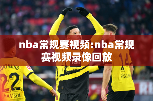 nba常规赛视频:nba常规赛视频录像回放