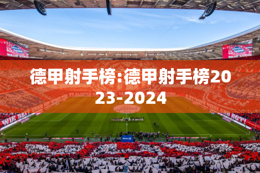 德甲射手榜:德甲射手榜2023-2024