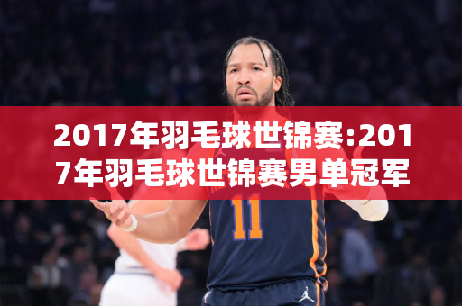 2017年羽毛球世锦赛:2017年羽毛球世锦赛男单冠军